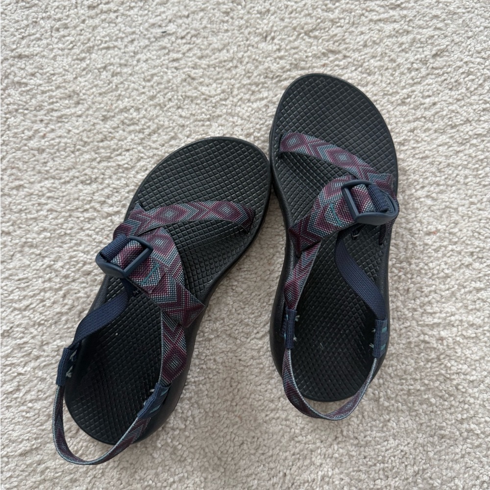 Navy chacos